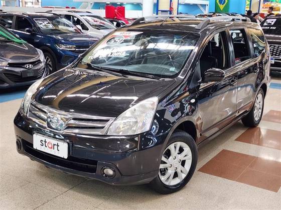 NISSAN GRAND LIVINA 1.8 SL 16V FLEX 4P AUTOMÁTICO NISSAN GRAND LIVINA 1.8 SL 16V FLEX 4P AUTOMÁTICO